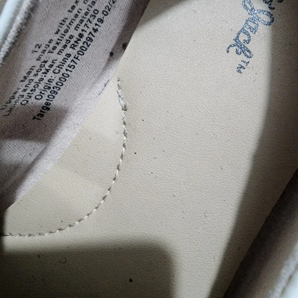 Cat Jack Girls White Studded Ballet Flats Shoes Kids Size 12‎